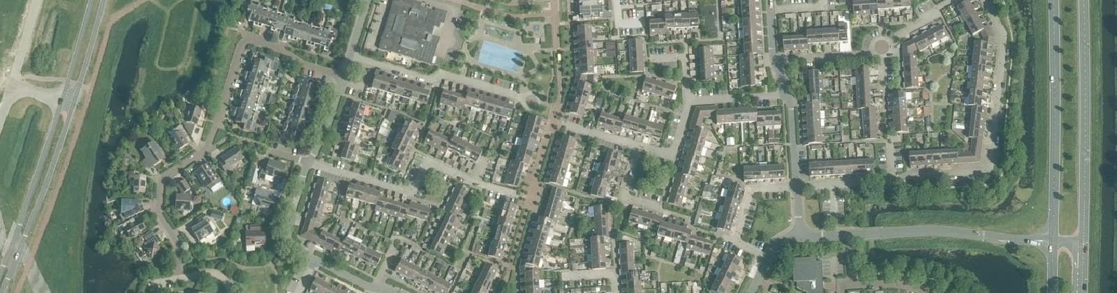 Luchtfoto van Punter