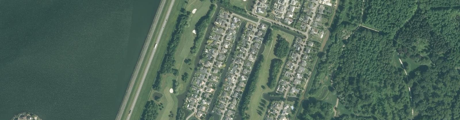 Luchtfoto van Golfresort