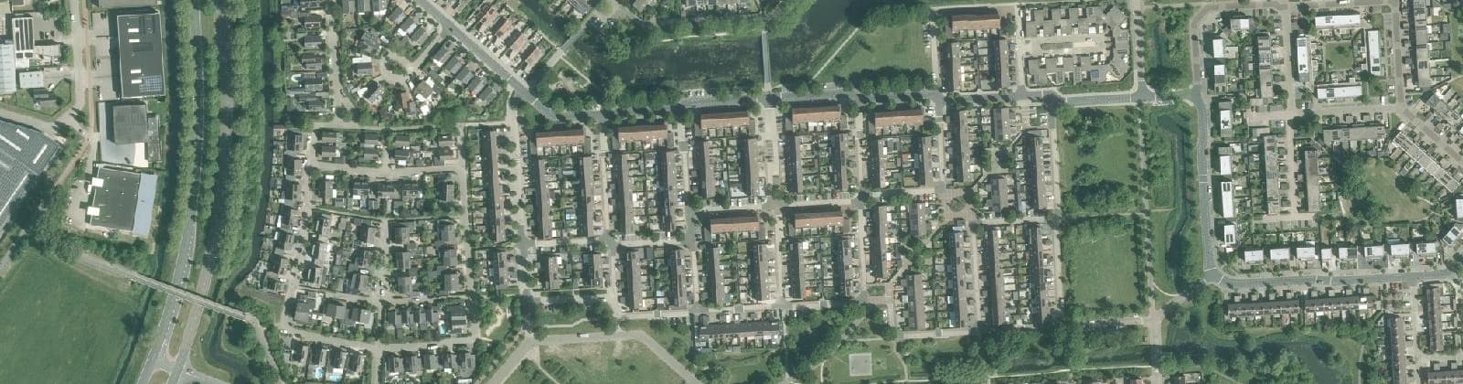 Luchtfoto van Schoener