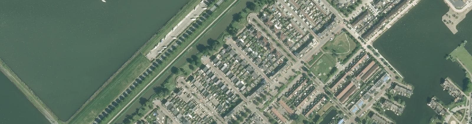 Luchtfoto van Lelystad-Haven West