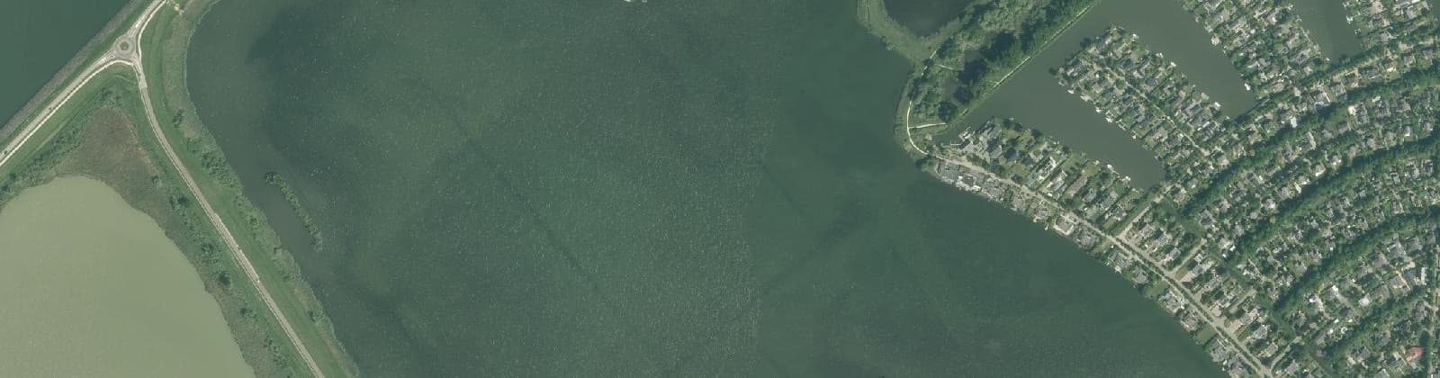 Luchtfoto van 't Bovenwater
