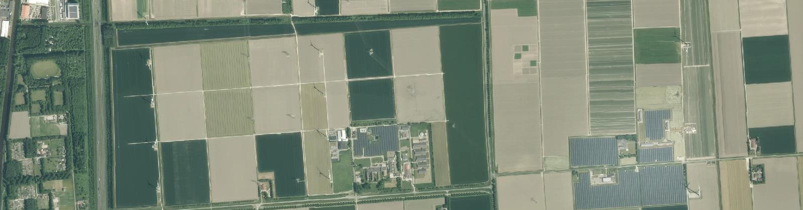 Luchtfoto van Edelhert-, Runder-, Wisent-, Elandweg