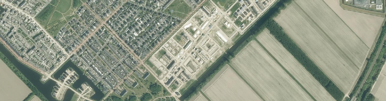 Luchtfoto van Flora Midden