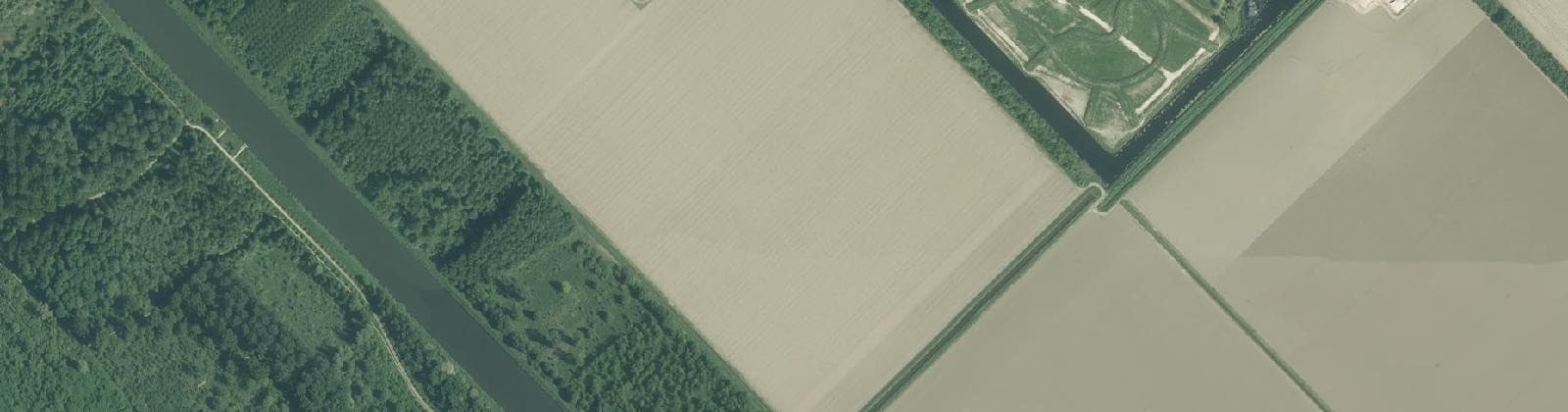 Luchtfoto van Warande West