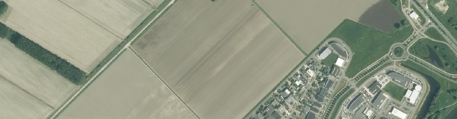 Luchtfoto van Warande Oost
