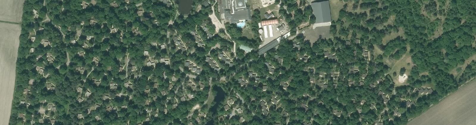 Luchtfoto van Loohorst