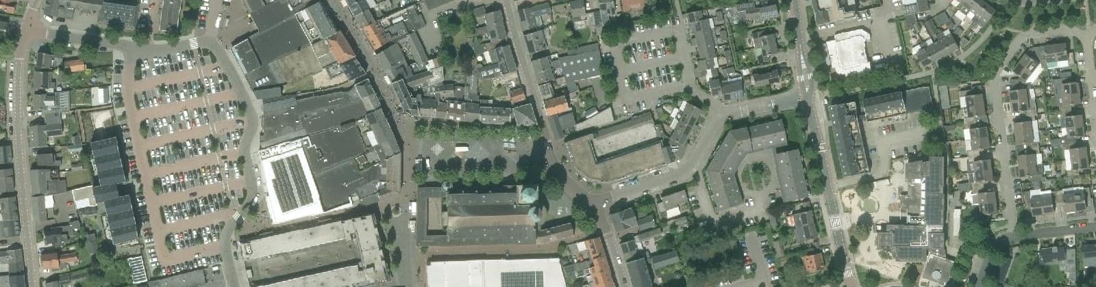 Luchtfoto van Horst-Centrum