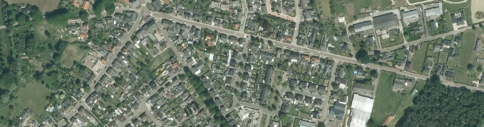Luchtfoto van Tienray