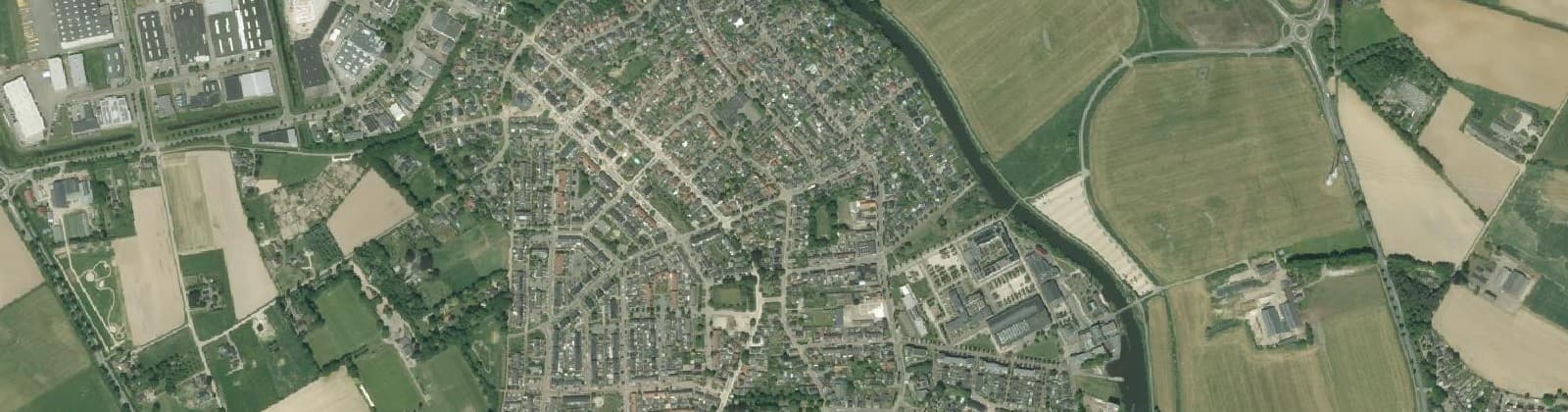 Luchtfoto van Ulft-Noord