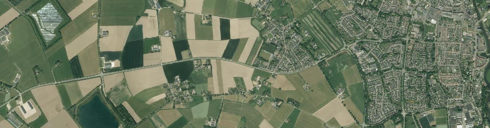 Luchtfoto van Varsselder en Veldhunten