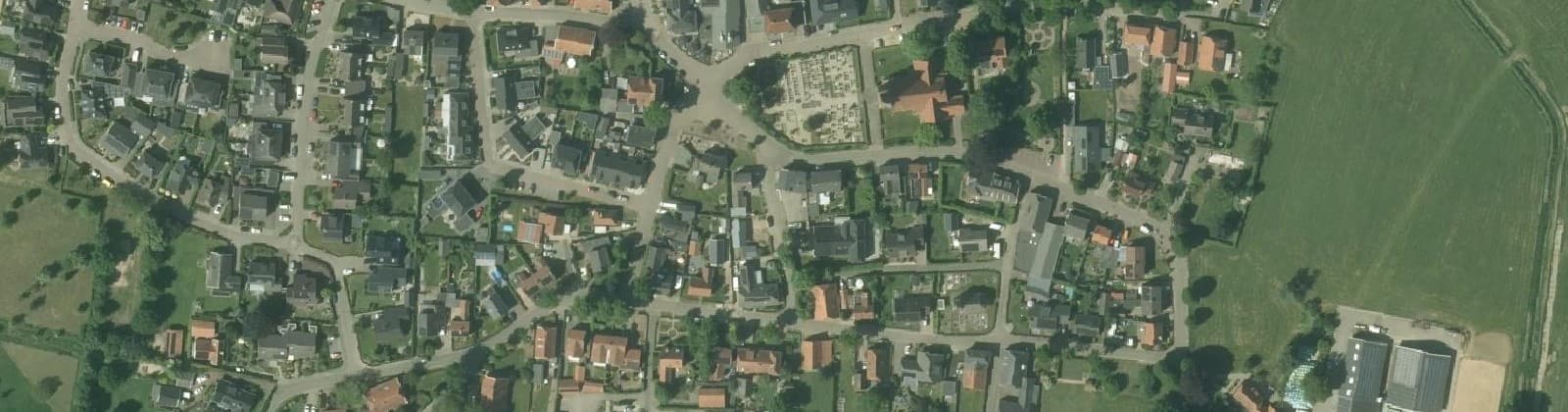 Luchtfoto van Megchelen