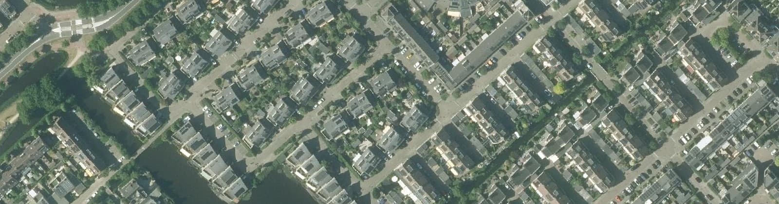 Luchtfoto van Vissenbuurt