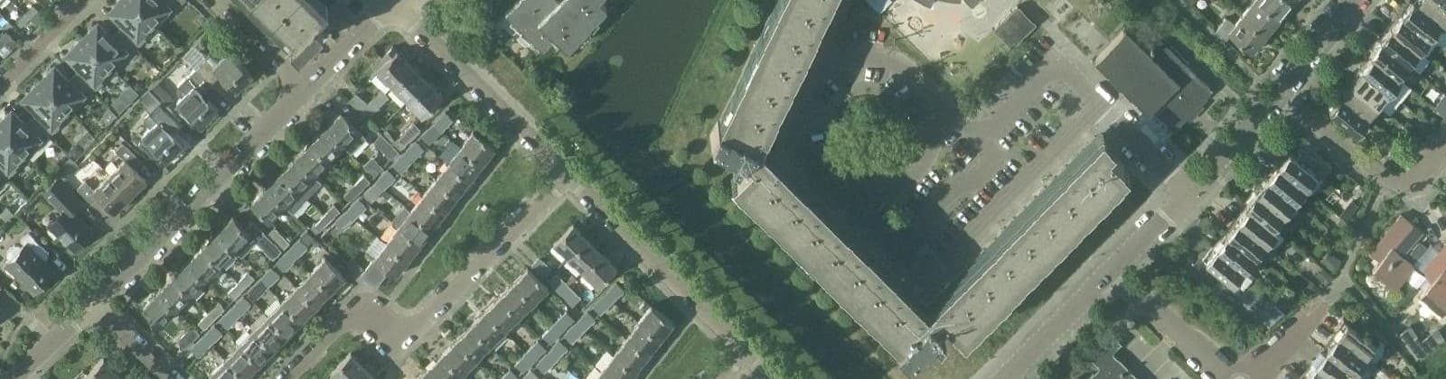 Luchtfoto van Kooibuurt