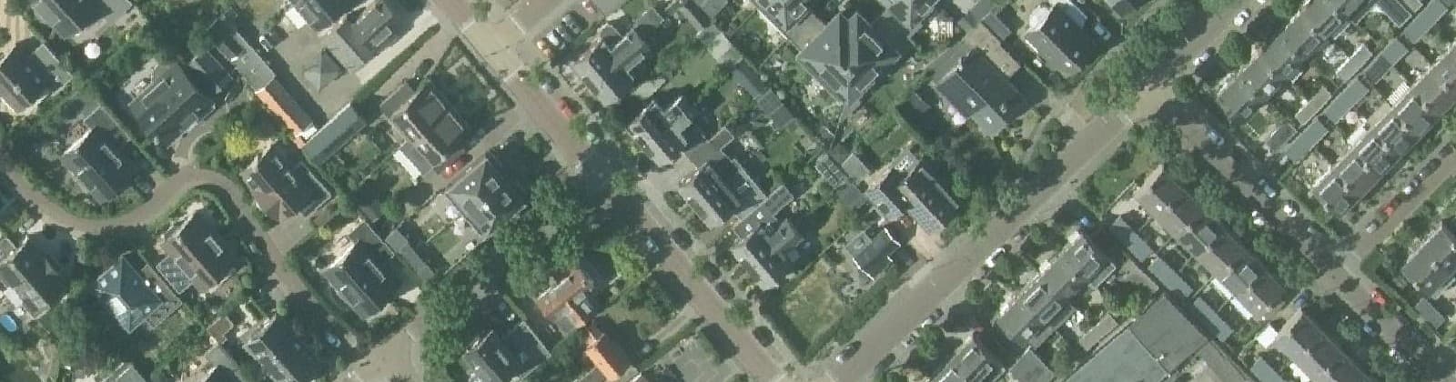 Luchtfoto van Planetenbuurt