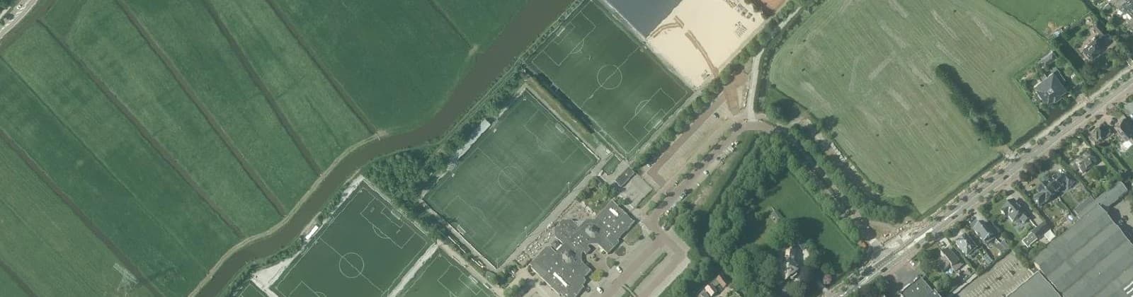 Luchtfoto van Rode Molenbuurt