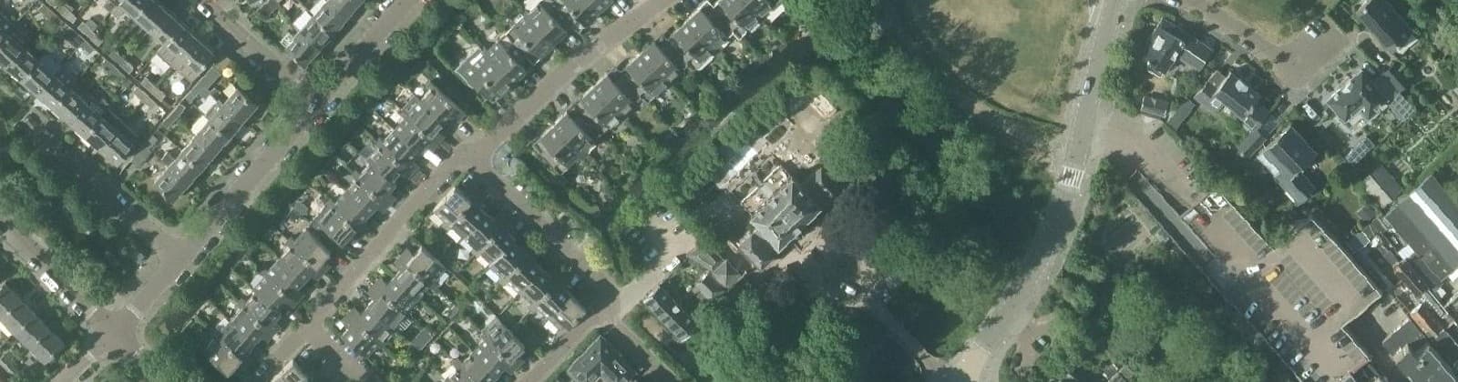 Luchtfoto van Koningshuysbuurt