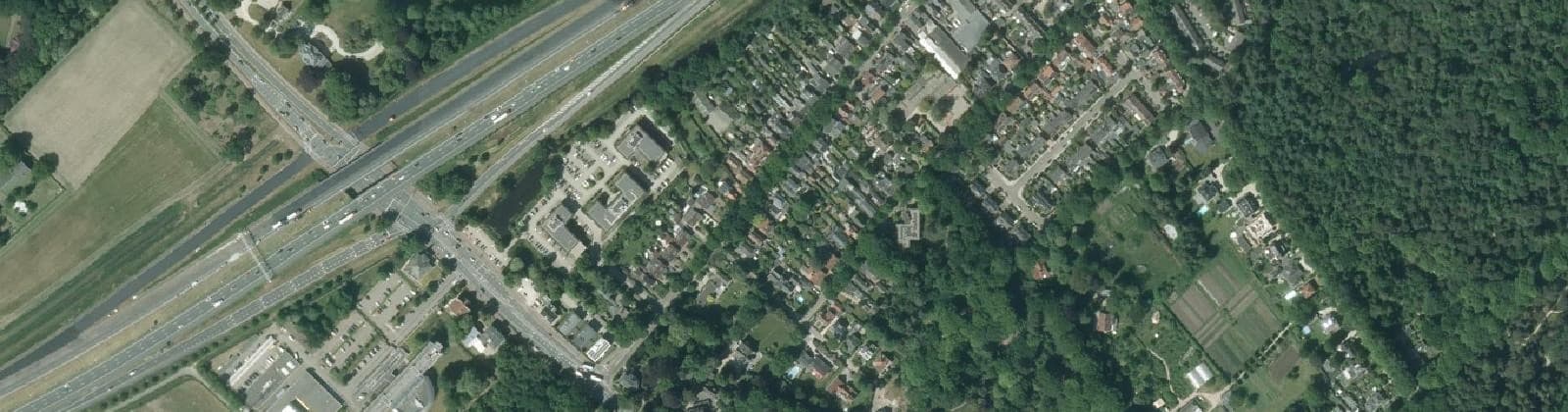 Luchtfoto van Driebergen-Noordwest