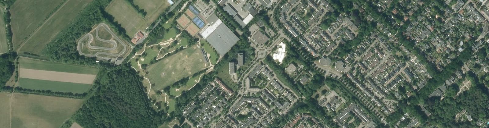 Luchtfoto van Driebergen-West