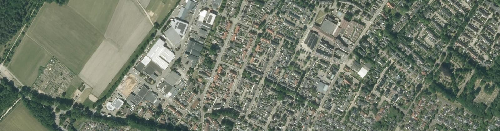 Luchtfoto van Amerongen-Dorp