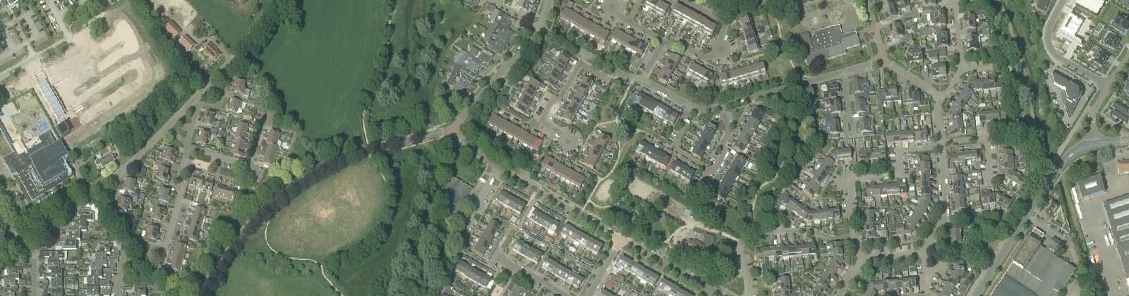 Luchtfoto van Hooiland