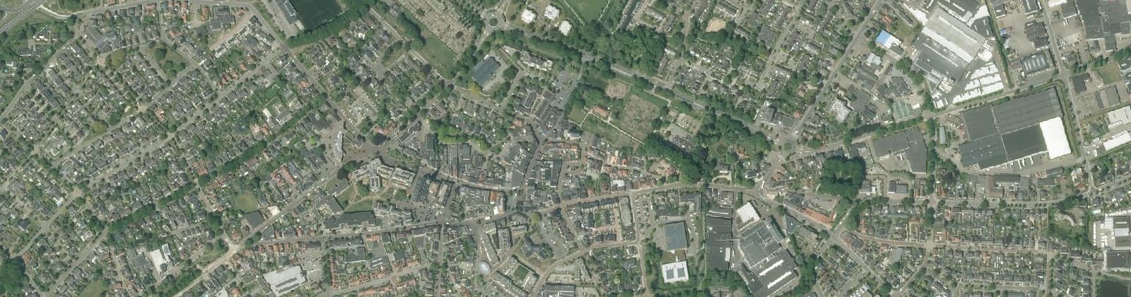 Luchtfoto van Centrum