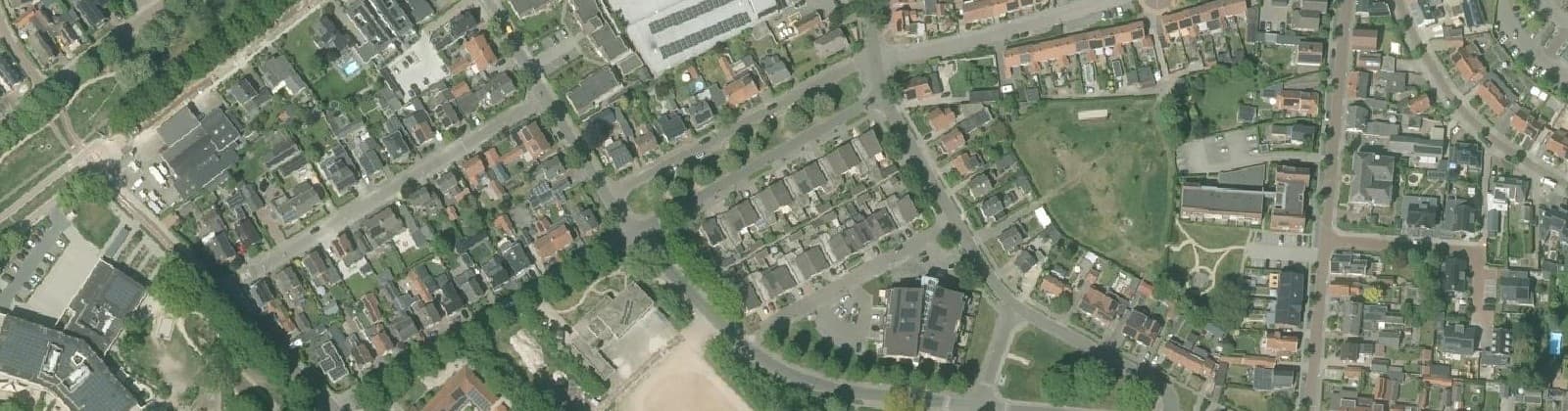 Luchtfoto van Broek