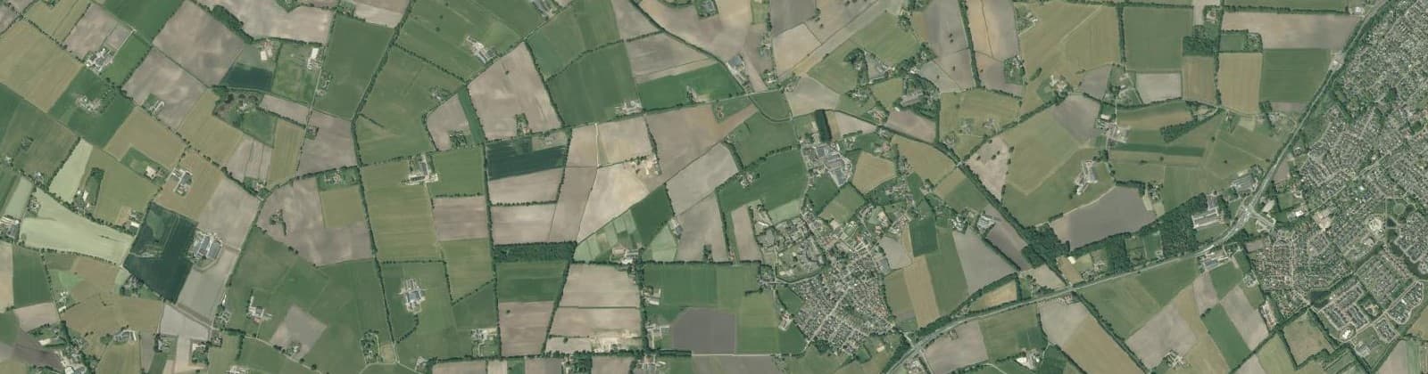 Luchtfoto van Buitengebied Harreveld