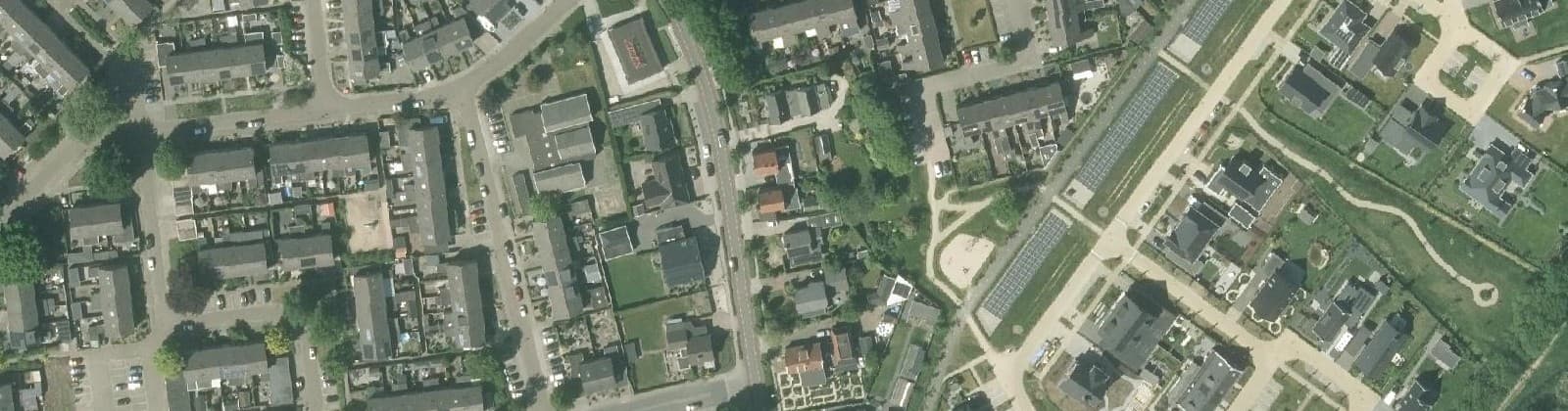 Luchtfoto van Het Blik