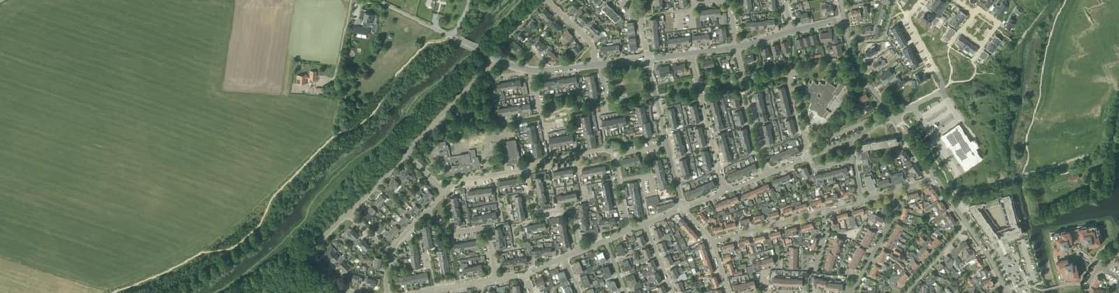 Luchtfoto van Noord-West
