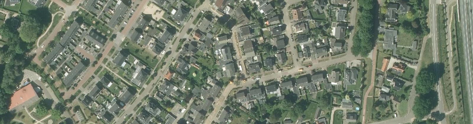 Luchtfoto van Oosteres
