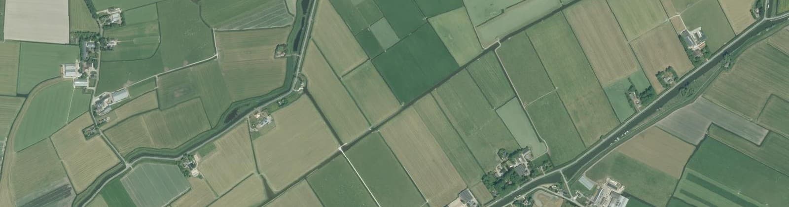Luchtfoto van Berkmeerdijk