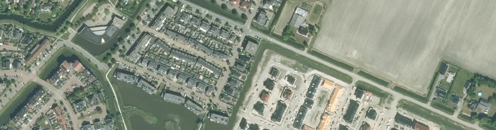 Luchtfoto van Duinweid en omgeving