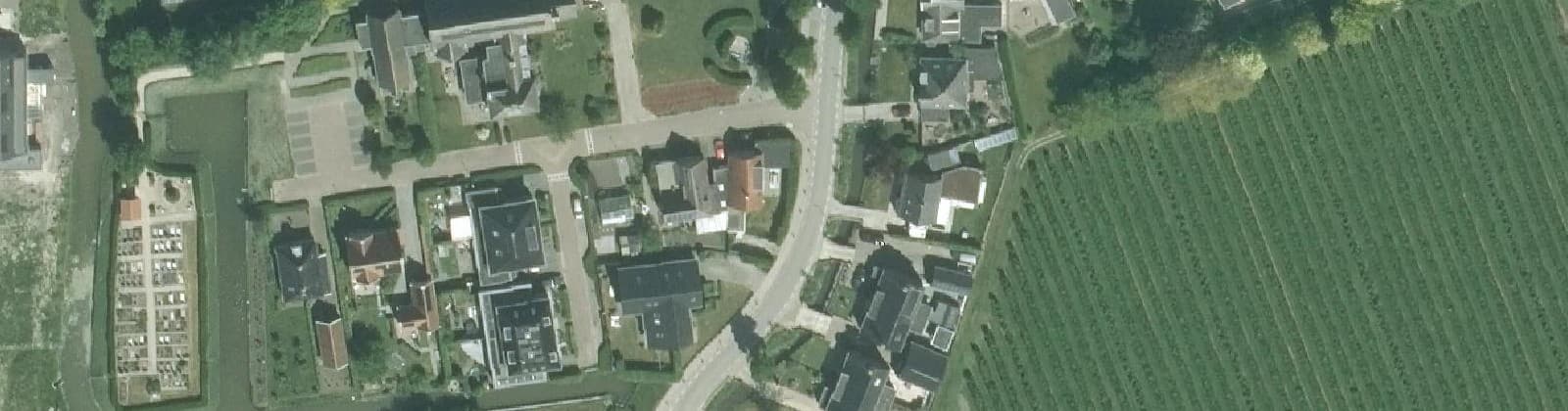Luchtfoto van Zuidermeerweg en omgeving