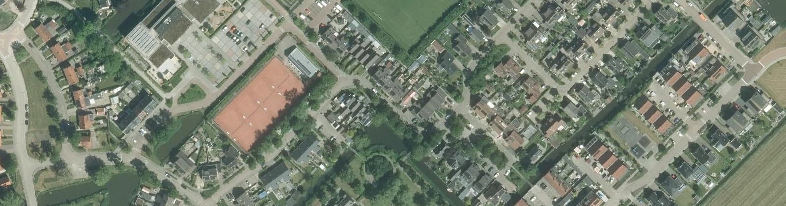 Luchtfoto van Zuidgouw en omgeving