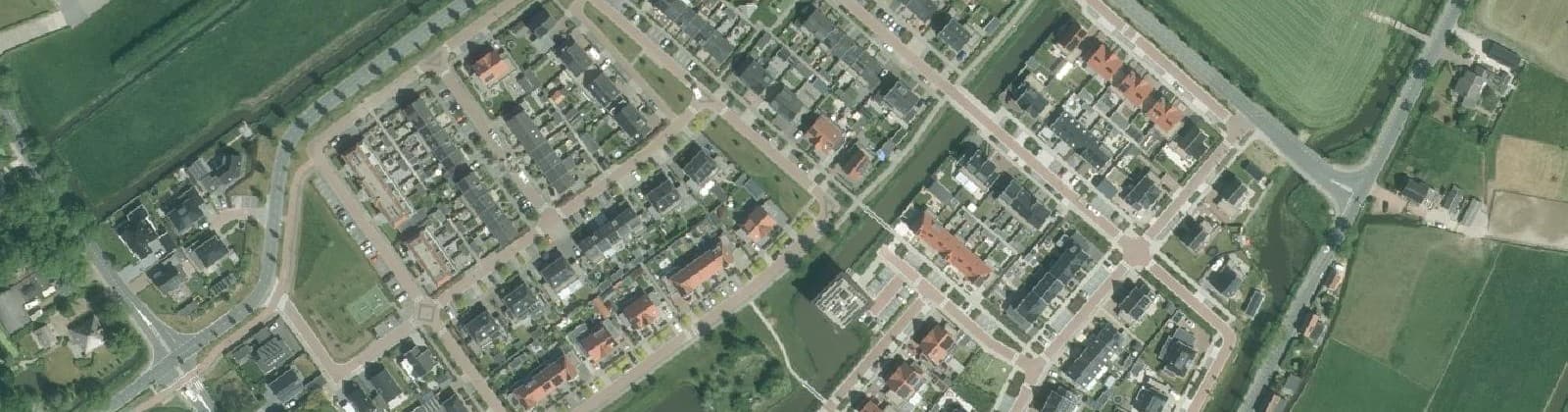 Luchtfoto van Singel en omgeving