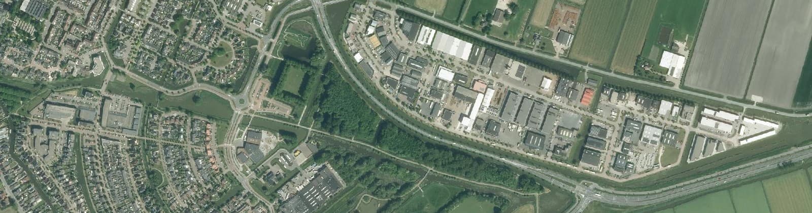 Luchtfoto van De Goorn Buitenroede en omgeving