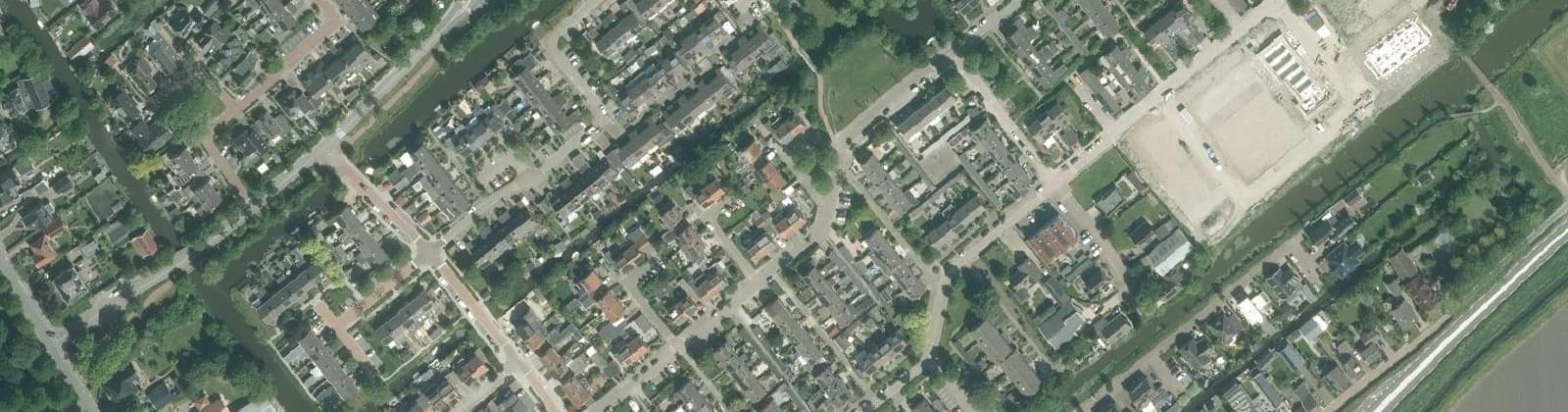 Luchtfoto van Het Veer en omgeving