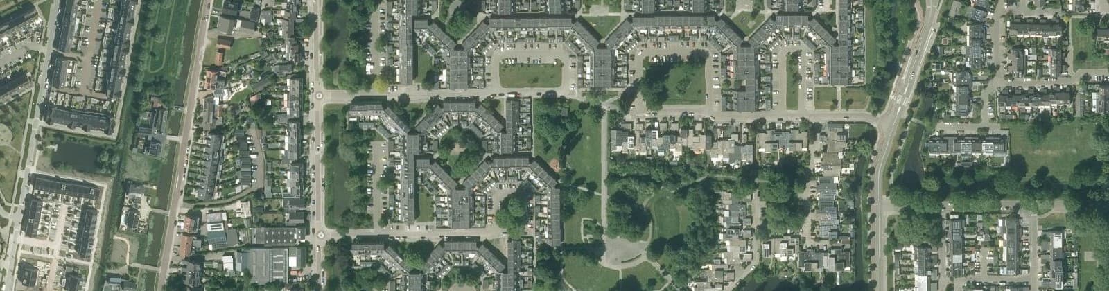 Luchtfoto van Sterrenbuurt