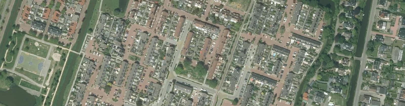 Luchtfoto van Vogelbuurt