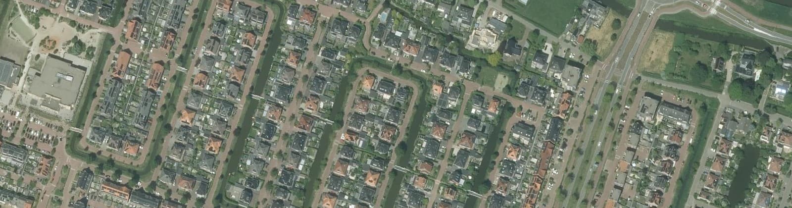Luchtfoto van Gouden Uilbuurt