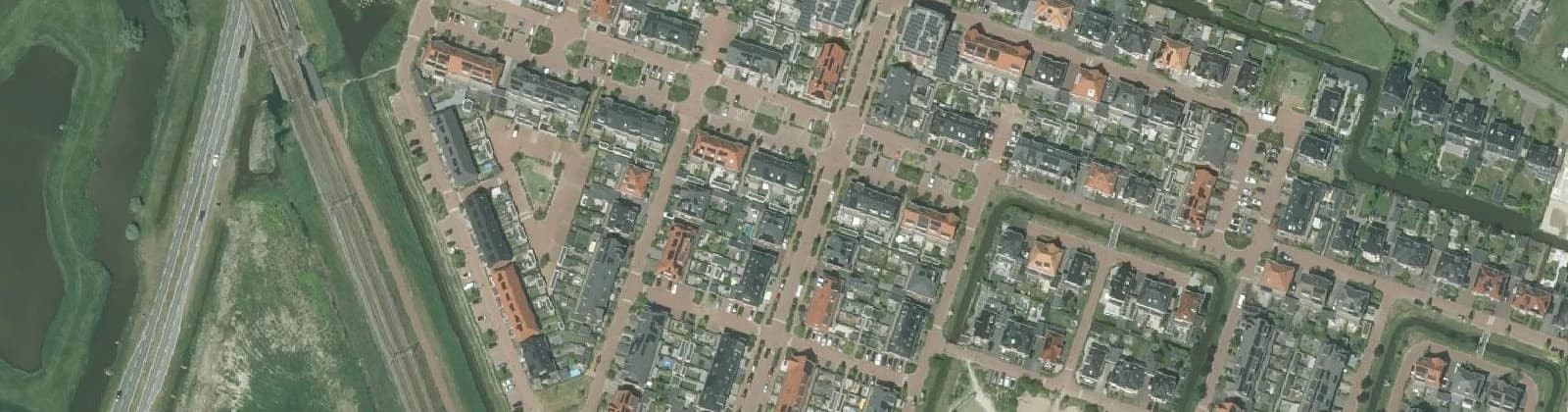 Luchtfoto van Gouden Hart