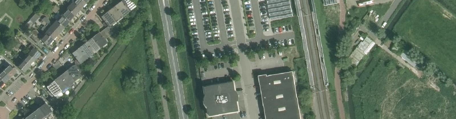 Luchtfoto van Spoorhaven
