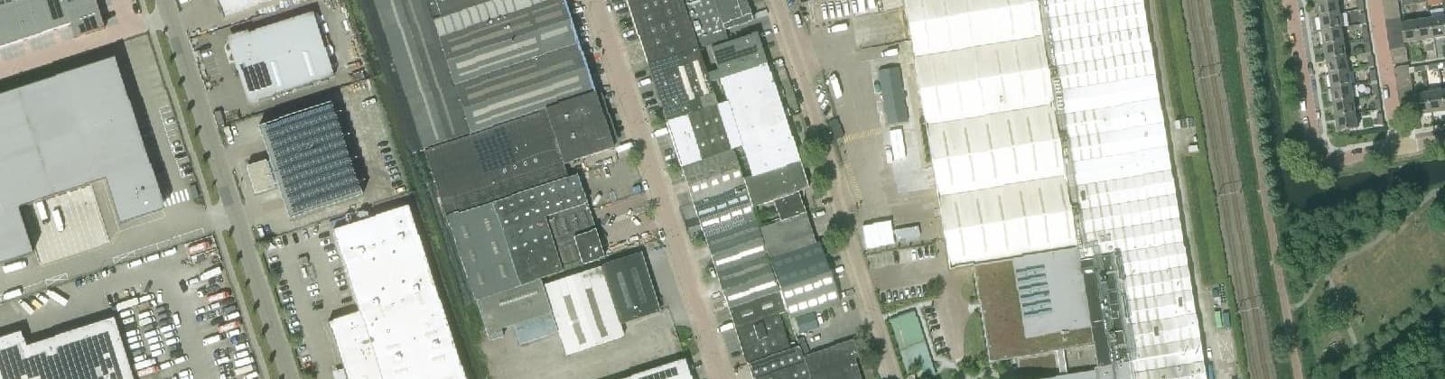 Luchtfoto van Bedrijventerrein Rodenrijs