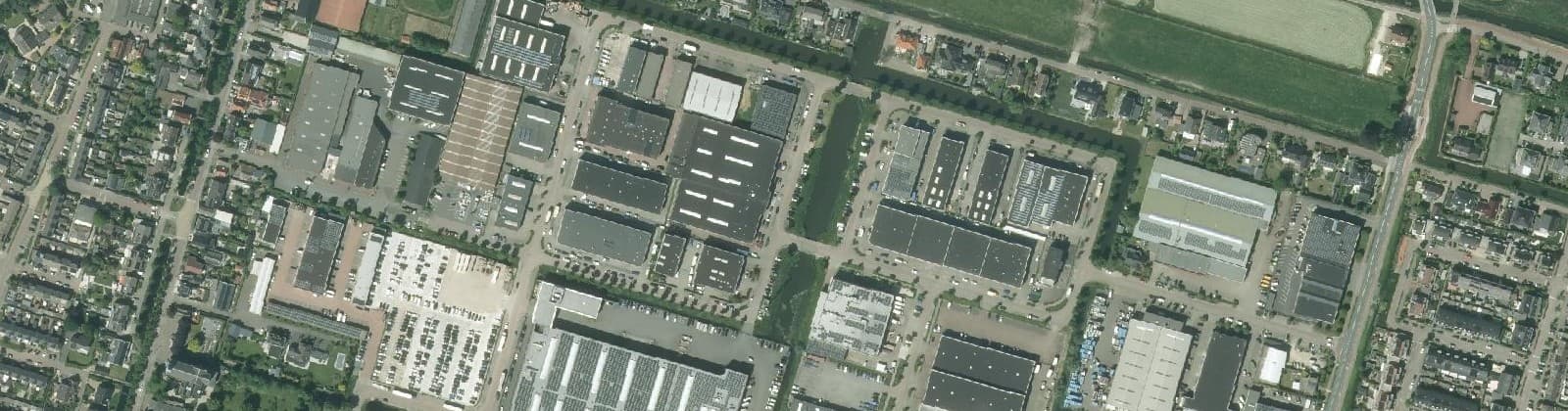Luchtfoto van De Hoefslag