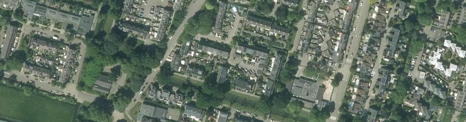 Luchtfoto van Vogelbuurt