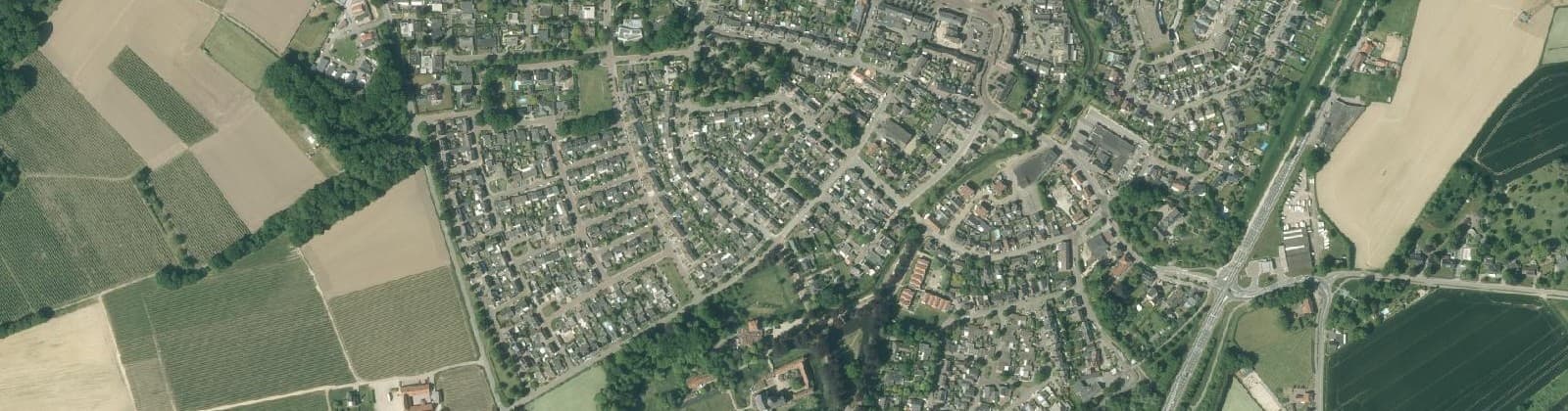 Luchtfoto van Kern Haelen
