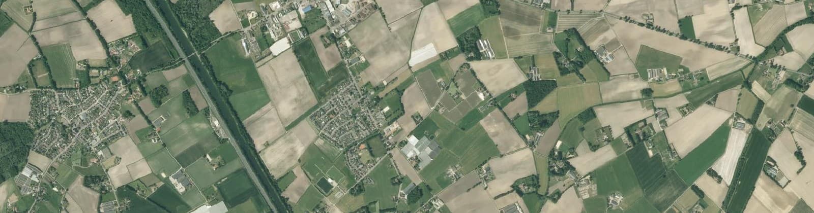 Luchtfoto van Verspreide huizen Kelpen-Oler