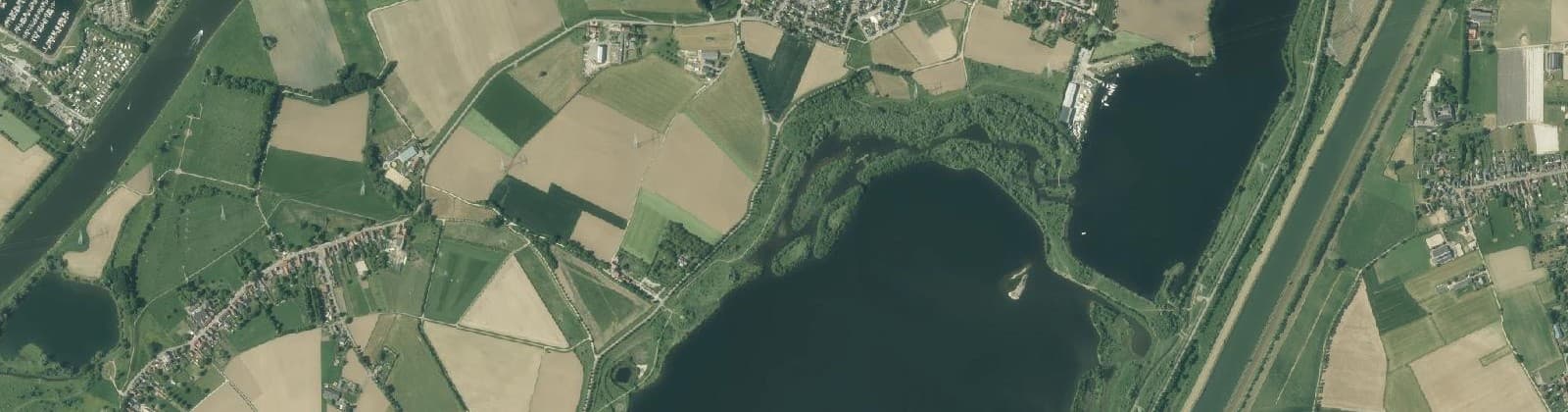 Luchtfoto van Stevensweert waaronder Bilt