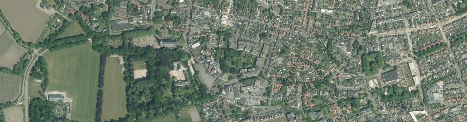 Luchtfoto van Gemert-Centrum