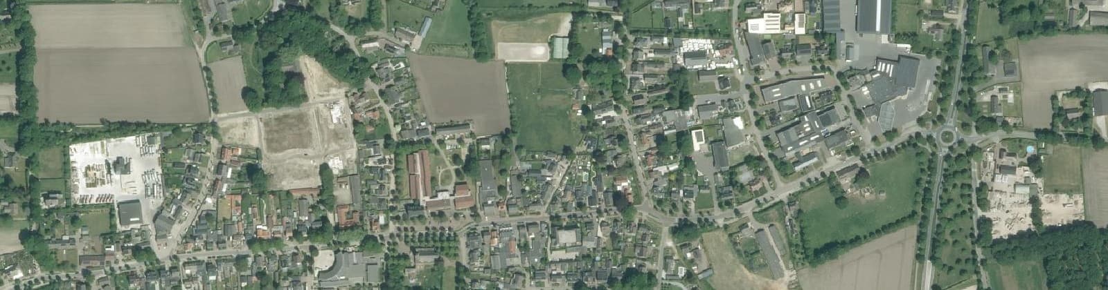 Luchtfoto van Milheeze